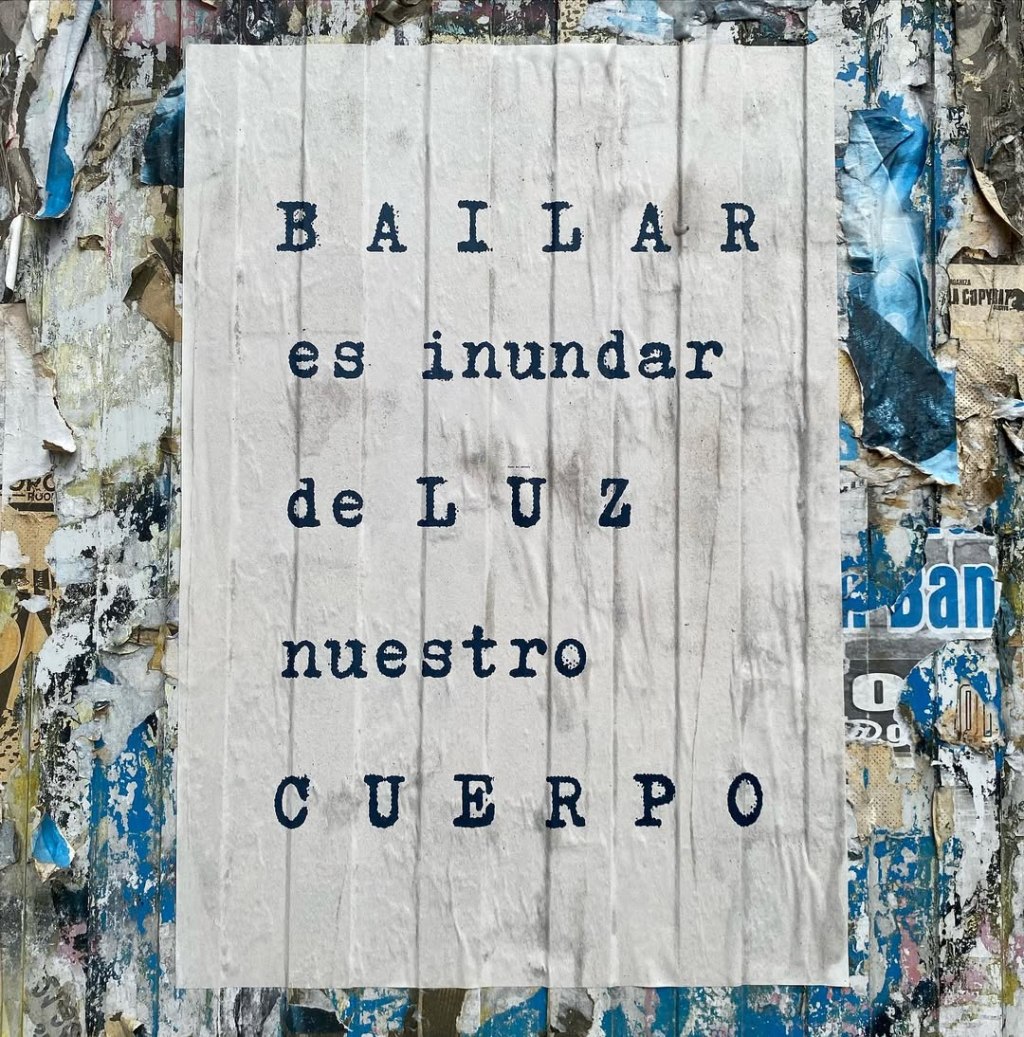 Poetizando las calles (Carteles&nbsp;danzados)